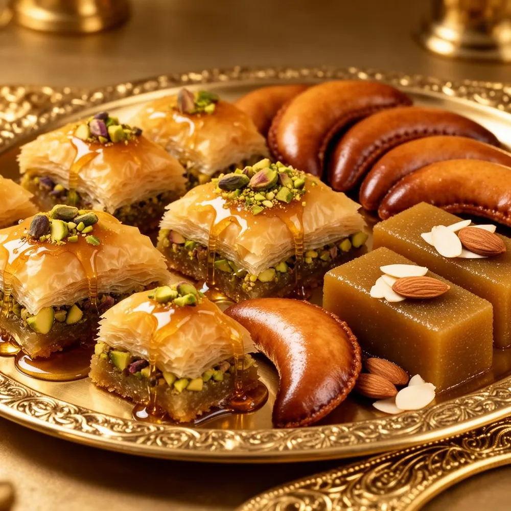 Pâtisseries orientales — O'COUSCOUS Saint-Raphaël